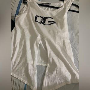 Dolce & gabbana logo print top